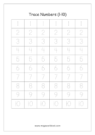 For exercises, you can reveal the answers first (submit worksheet) and print the page to have the exercise and the. Free Math Worksheets Number Tracing And Writing 1 10 Number Recognit Writing Practice Kindergarten Free Preschool Worksheets Free Kindergarten Worksheets