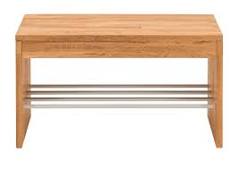 Garderobenbank labeceta in wildeiche bianco furniert. Schuhbank Comma Wildeiche Massiv Geolt 82x45 Lanatura