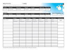 Only 5% of pregnancies arrive on their due date with the majority born two weeks either side, but having a better idea of the due date is a good way to ensure you have everything in place in time for your new arrival. Fun Baby Pool Template Guess The Gender Birth Date Birth Time Weight Length Hair Color And Eye Color Baby Pool Baby Due Date Baby Due