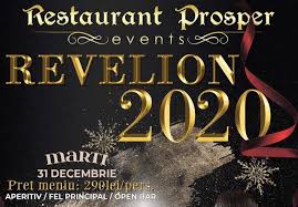Pentru 400 lei /persoana se ofera: Revelion 2020 La Restaurant Prosper