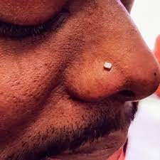 All About Nose Piercing For Men Pierced