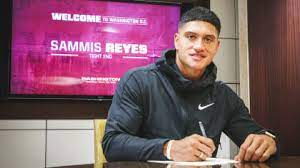 For those that didn't get to see te sammis reyes from chile yesterday on @nflnetwork at @gatorsfb pro day. Washington Signs Former Division I Basketball Player Sammis Reyes
