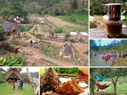 Sungguh pemandangan yang akan buat anda betah. Warung Alam Cibutak Pilihan Destinasi Wisata Bandung Selatan