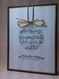 Great idea to make the trees dimensional! Pin On Christmas Cards