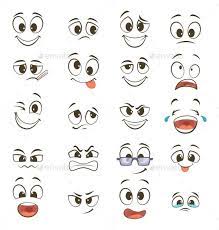 Cartoon Faces With Different Expressions Funny Cartoon Faces Cartoon Faces Expressions Cartoon Faces