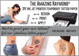 Once the design is printed, put the paper on the chosen spot and put a cloth dipped in warm water on the paper. Diy Tattoo Paper Temporary Tattoos Australia Ink Jet Laser Printers