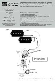 Options for north/south coil tap, series/parallel & more. Wiring Instructions Seymour Duncan