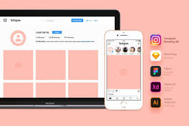Social Media Branding Kit Instagram Branding Instagram Mockup Instagram Template
