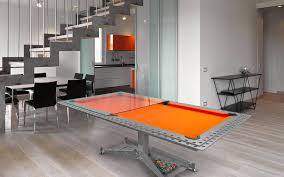 We take great pride in our unique limited edition modern pool table designs and extreme care goes into the construction of each convertible pool table dining table combo. Original Design Pool Table Decotech Jsc Bilijardai Convertible Dining Table High End Commercial