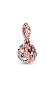 Pandora Disney Princess Tiana Dangle Charm 788234cz
