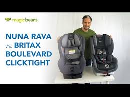 nuna rava vs britax boulevard clicktight convertible car seat best most popular comparison