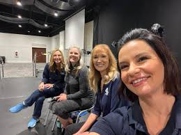 Who run the world?! 🙋🏻‍♀️🙋🏻‍♀️🙋🏻‍♀️ Severe Weather Awareness Day was  a blast at Trevecca today with the brightest weather minds in town. Thanks  to all who came out… it's been three years