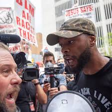 Trump supporters, protesters converge outside Tulsa arena