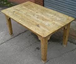 Malin solid wood dining table. Antique Pine Kitchen Table 44537 Sellingantiques Co Uk