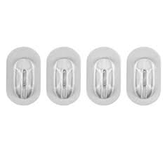 Magische Haken Super Strong Oval Jumbo Univ Einsetzbar 4 Stück Qvcde