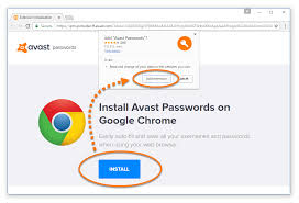 Install Add Extension Avast Passwords On Chrome