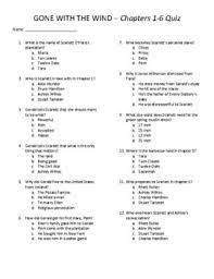 I have been taking bupropion xl 150 for only 2 days. Gone With The Wind Quizzes Chapters 1 63 With Answer Key Tpt