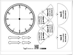 Reloj Para Componer Medias Y Cuartos De Hora Matematicas De 1º Y 2º De Primaria Spanish Teacher Resources Math Time Homeschool Supplies