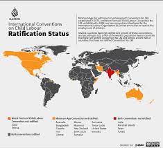 Child labour refers to the employment of children at regular and sustained labour. Child Labour Where Do Countries Stand Child Rights News Al Jazeera