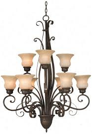 Franklin Iron Works Curled Ribbons 30 Wide Chandelier M2043 Lighting Online Catalog With Images