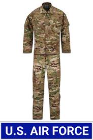 Usaf Scorpion Ocp Acu Coat And Trouser Ensemble 50 50 Nyco