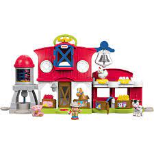 Dabei lernt es, wie man hühner füttert. Fisher Price Little People Bauernhof Spielfiguren Set Spielset Mit Musik Fisher Price Mytoys