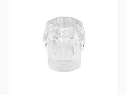 From the kohler's site (just in the previous line), you can get to the pdf of the instructions on how to install it, but it seems like i need to replace the whole thing that comes from the wall (the cross that is shown in the picture)? Kohler Gp43146 Flair Clear Acrylic Bathroom Faucet Handle Northshorefaucets Com