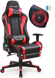 Gtracing Gaming Chair With Footrest And Bluetooth Speakers Music Video Game Chair Patented Design Heavy Duty Gaming Chair Best Office Chair Office Desk Chair
