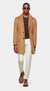 One among them is the camel hair fabric. Mid Brown Overcoat Pure Camel Suitsupply Online Store