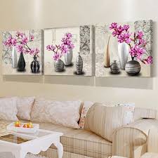 Wall Art Canvas Painting Flower Wall Pictures For Living Room Home Decor Wall Painting Decorative Pic Wall Art Canvas Painting Rooms Home Decor Home Wall Decor