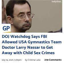 NEW: The FBI continued to mishandle tips regarding sexual abuse against  children even after the agency promised reforms in the wake of its botched  handling of assault allegations against former USA Olympics