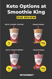 Smoothie King Keto Smoothie Review Is It Really Keto Smoothie King Keto Smoothie Recipes Strawberry Smoothie
