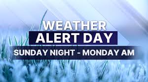 WEATHER ALERT DAY: Rain, Gusty Winds, and Possible Freeze Monday Morning