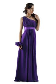 One Shoulder Full Length Evening Bridesmaid Dress In Teal Purple And Chocolate Colours Amazon Teal Bridesmaid Dresses Chiffon Evening Dresses Evening Dresses
