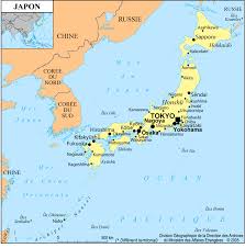 Le japon forme, depuis 1945, un archipel de 6 852 îles (de plus de 100 m2), dont les quatre plus grandes sont hokkaidō, honshū, shikoku et kyūshū, représentant à elles seules 95. Carte Du Japon Plusieurs Cartes Du Pays En Asie Villes Relief Vierge