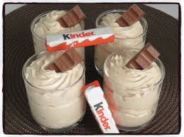 Mousse Au Kinder Maxi Desserts Mousse Dessert Dessert Pots