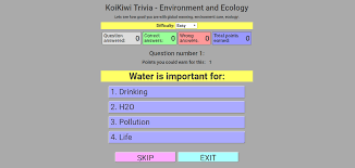 Community contributor can you beat your friends at this quiz? Koikiwi Play Cool Ecological And Environmental Friendly Games