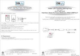 Rf433m User Manual User Manual Led Strip Lighting User Manual Manual