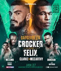 Live Combat Sport Schedule: 1/23