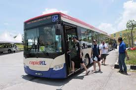 You can identify which line the bus is by see the word (purple) on the led display at the front bus. Rapid Kl Trialling Rush Hour Bus Services Wangsa Maju Ampang Puchong To Kl Morning And Evening Paultan Org