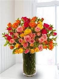 Starburst Splash Spray Rose Bouquet Flower Shop Near Me Spray Roses Bouquet Spray Roses Unusual Flowers