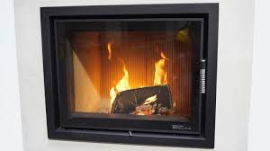 Wood smoke is dirty, and not all of the soot goes up the chimney. Hector Air L Turbo Clean Glass Guarantee Air Fireplaces Iwona Pellets