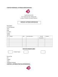 Nah dengan mengggunakan software ini kamu bisa membersihkan dan menstabilkan komputer. Contoh Borang Laporan Kerosakkan