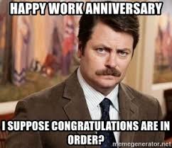 Try happy boss day greetings. 46 Grumpy Cat Approved Work Anniversary Memes Quotes Gifs