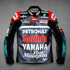 Circa l'approdo della yamaha, fabio quartararo ha affermato: Petronas Jacke Petronas Leder Jacke Motogp Replica