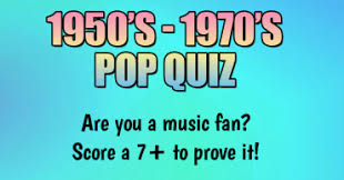 Music by year this category is for questions and answers related to 1950s music, as asked by users of funtrivia.com. 1950 S Music Trivia Quiz