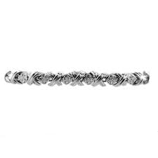 Find the perfect tennis bracelet at kay today. Tiffany And Co 18k White Gold Signature X Diamond Bracelet Raymond Lee Jewelers