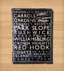 Brooklyn Neighborhoods Wood Sign Wood Signs Wood Signs Home Decor Brooklyn Neighborhoods