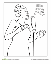 You clicked on the korean version of this page. Billie Holiday Worksheet Education Com Black History Printables Black History Month Activities Kindergarten Black History Activities