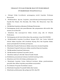 Berdasarkan rangkuman berbacam informasi pelayanan puskesmas. Uraian Tugas Pokok Dan Fungsi Bidan Pdf